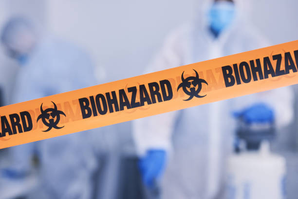 Professional Blood Cleanup technician working in Lindsay, NE